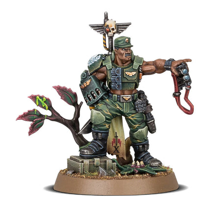 Catachan Colonel – Astra Militarum; esempio dipinto