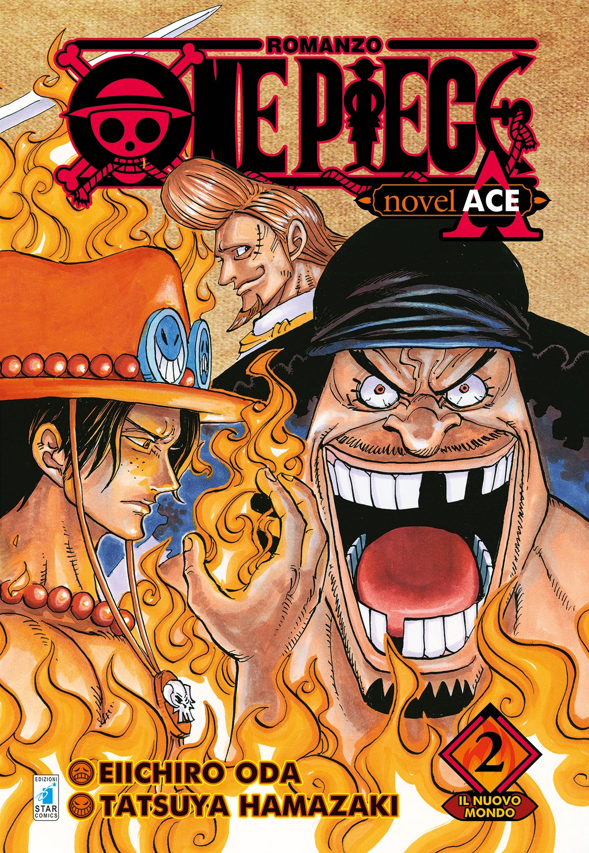 One Piece Novel A 2 – Il Nuovo Mondo – copertina ufficiale italiana