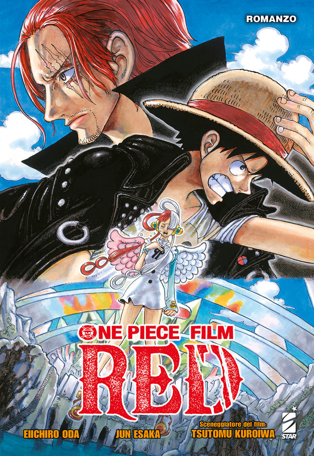 One Piece Film Red – Romanzo – copertina ufficiale italiana