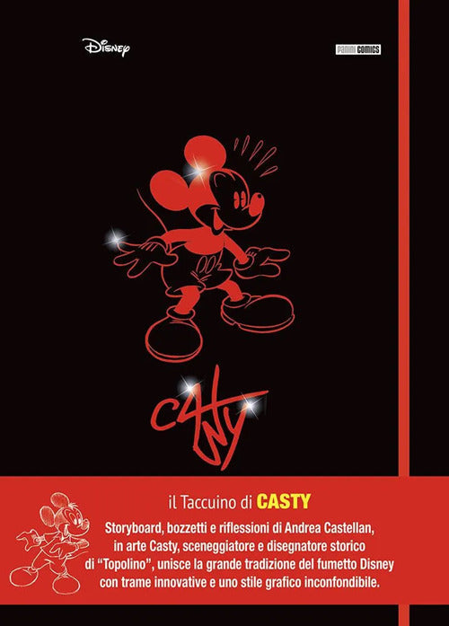 Il Taccuino di Casty – Disney Panini Comics – copertina edizione italiana