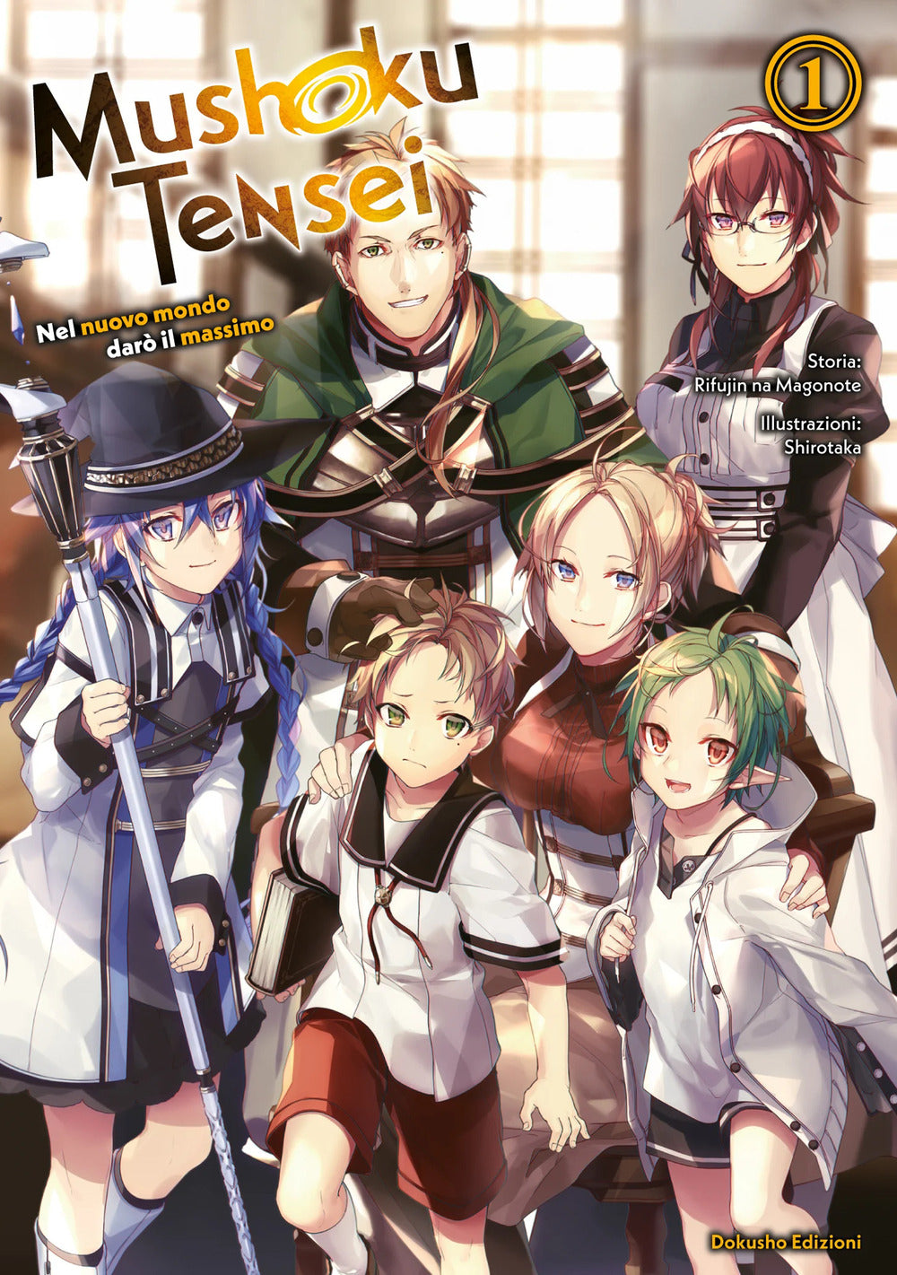 Mushoku Tensei 1 – Nel nuovo mondo darò il massimo – Light Novel – copertina italiana