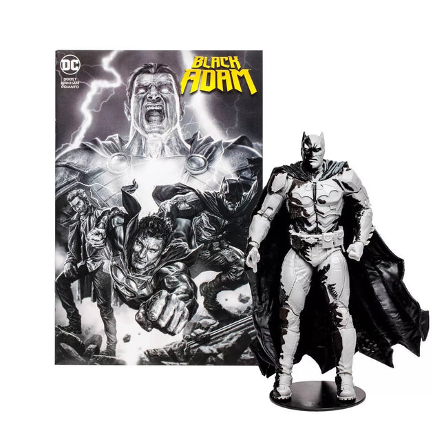 DC Comics - Batman Black and White with Black Adam Comic Book - L’emporio dell’avventuriero