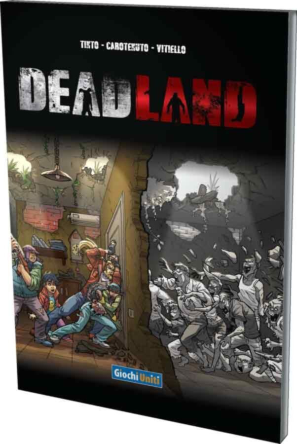 Deadland - Il Fumetto - Giochi Uniti - copertina
