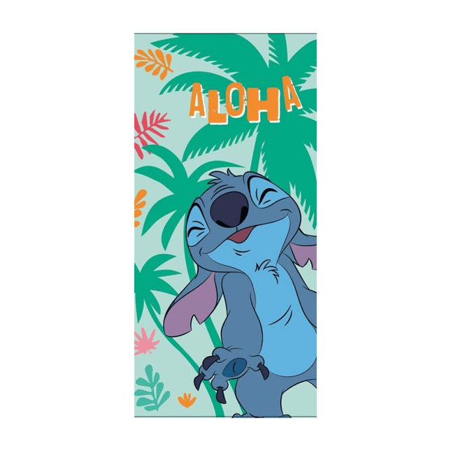 Disney – Asciugamano Mare "Stitch Aloha" (70x140 cm) - L’emporio dell’avventuriero