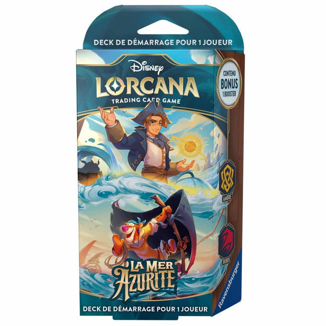🌊 Disney Lorcana – Mazzo Mare di Azzurrite (Ambra / Rubino) - L’emporio dell’avventuriero