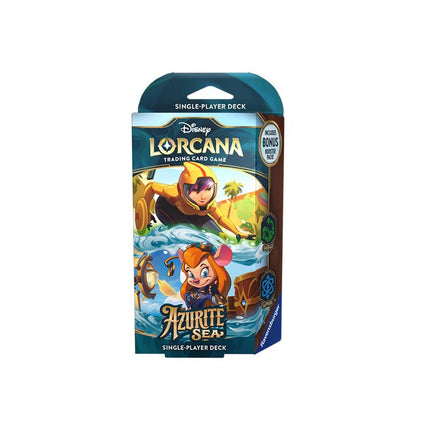 🌊 Disney Lorcana – Mazzo Mare di Azzurrite (Smeraldo / Zaffiro) - L’emporio dell’avventuriero