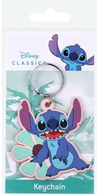 Disney Stitch Portachiavi in Gomma - Stitch Hawaiano - L’emporio dell’avventuriero