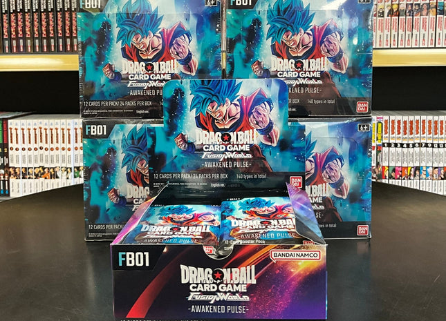 Dragon Ball Super Card Game Fusion World 01 Awakened Pulse Box FB01 - L’emporio dell’avventuriero