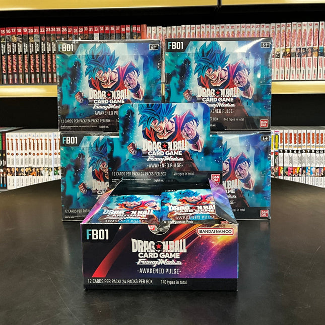 Dragon Ball Super Card Game Fusion World 01 Awakened Pulse Box FB01 - L’emporio dell’avventuriero