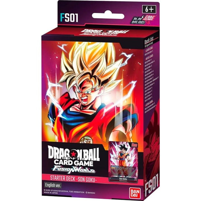 Dragon Ball Super Card Game - Fusion World Starter Deck FS - 01 Goku ENG - L’emporio dell’avventuriero