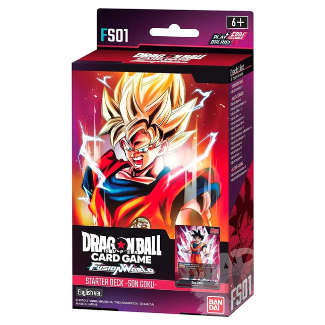 Dragon Ball Super Card Game - Fusion World Starter Deck FS-01 Goku ENG