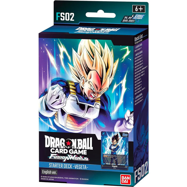 Dragon Ball Super Card Game - Fusion World Starter Deck FS - 02 Vegeta ENG - L’emporio dell’avventuriero