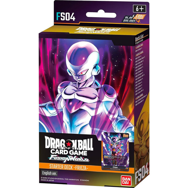 Dragon Ball Super Card Game - Fusion World Starter Deck FS - 04 Frieza ENG - L’emporio dell’avventuriero