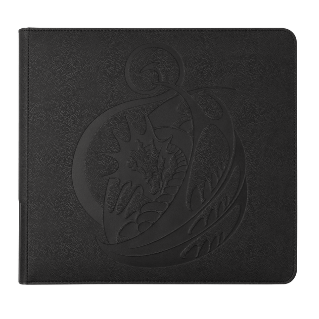 Dragon Shield - Card Codex 12 Tasche ad Anelli con Zip (Iron Grey) - L’emporio dell’avventuriero