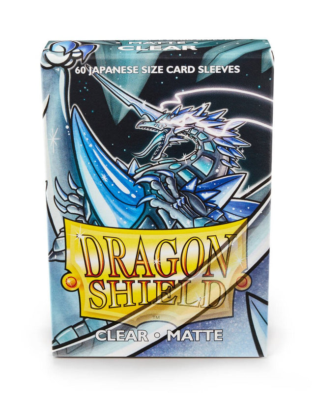 Dragon Shield – Clear – Matte, 60 bustine Japanese - L’emporio dell’avventuriero