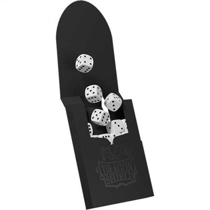 Dragon Shield – Cube Shell Nero 15+ (Confezione da 8 Pezzi) - L’emporio dell’avventuriero