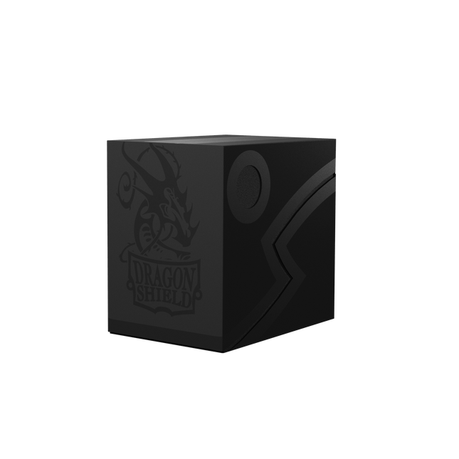 Dragon Shield – Double Shell - Shadow Black, porta mazzo - L’emporio dell’avventuriero