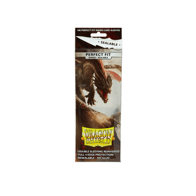 Dragon Shield - Perfect Fit Sealable Standard Smoke - 100 bustine - L’emporio dell’avventuriero