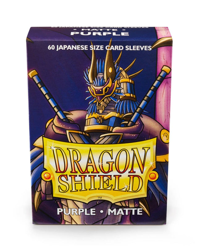 Dragon Shield – Purple – Matte, 60 bustine Japanese - L’emporio dell’avventuriero