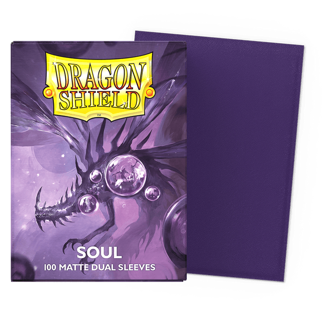 Dragon Shield – Soul – Matte Dual, 100 bustine Standard - L’emporio dell’avventuriero