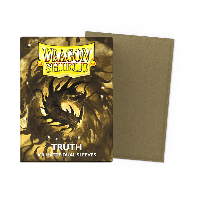 Dragon Shield – Truth – Matte Dual, 100 bustine Standard - L’emporio dell’avventuriero