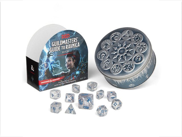 Dungeons & Dragons – Guildmasters’ Guide to Ravnica Dice (Set 11 dadi) - L’emporio dell’avventuriero