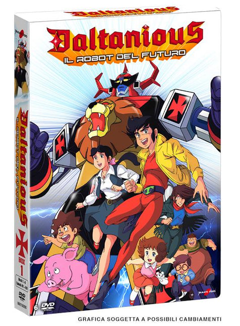 DVD Daltanious Il Robot del Futuro (Box 1 di 2) - L’emporio dell’avventuriero