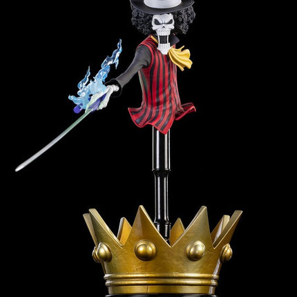 Eiichiro Oda One Piece BROOK 1/6 Tsume HQS Dioramax Resin Statue in 2 Brown Box - L’emporio dell’avventuriero