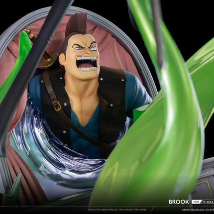 Eiichiro Oda One Piece BROOK 1/6 Tsume HQS Dioramax Resin Statue in 2 Brown Box - L’emporio dell’avventuriero