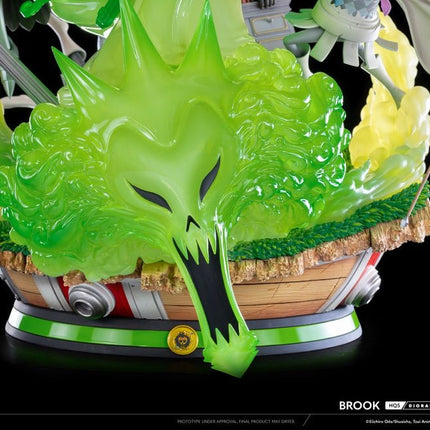 Eiichiro Oda One Piece BROOK 1/6 Tsume HQS Dioramax Resin Statue in 2 Brown Box - L’emporio dell’avventuriero