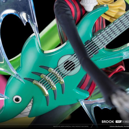 Eiichiro Oda One Piece BROOK 1/6 Tsume HQS Dioramax Resin Statue in 2 Brown Box - L’emporio dell’avventuriero