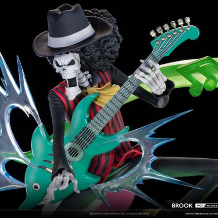 Eiichiro Oda One Piece BROOK 1/6 Tsume HQS Dioramax Resin Statue in 2 Brown Box - L’emporio dell’avventuriero