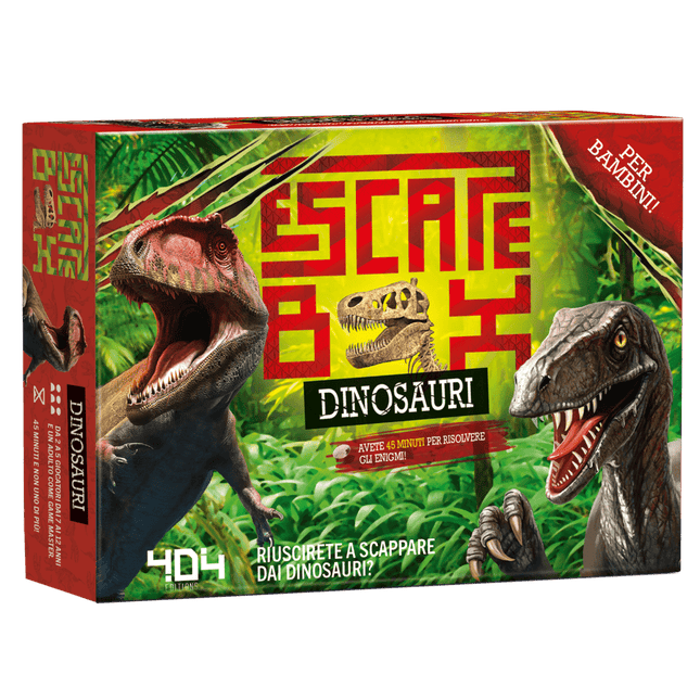 Escape Box - Dinosauri - L’emporio dell’avventuriero