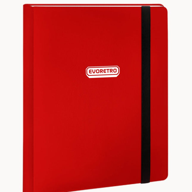 Evoretro - Regular Card Binder 9 - Poket (Rosso) - L’emporio dell’avventuriero
