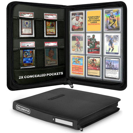 Evoretro - Shield+ Topload Cards Binder (Black) - L’emporio dell’avventuriero