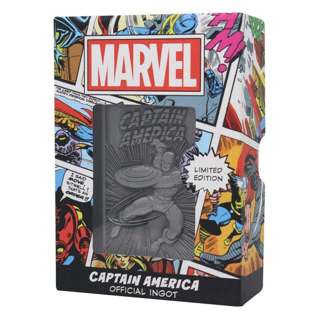 Fanattik Capitan America Lingotto Metallo - L’emporio dell’avventuriero