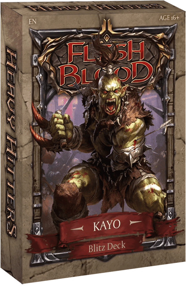Flesh and Blood - Heavy Hitters Blitz Deck - Kayo (ENG) - L’emporio dell’avventuriero