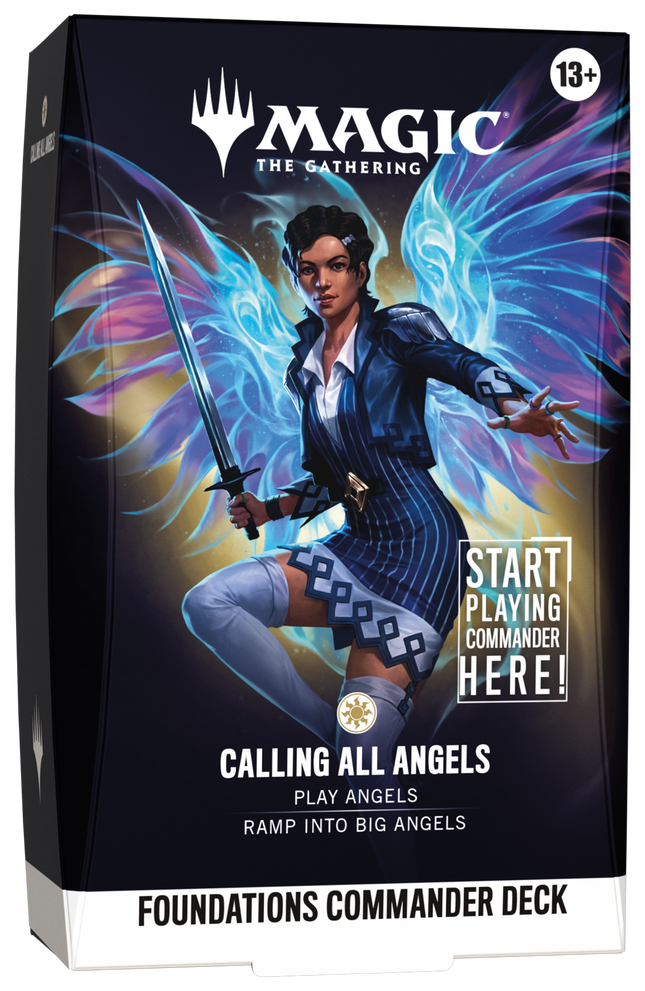 Foundations Commander Decks - Calling All Angels – uno dei modelli dell'assortimento ENG