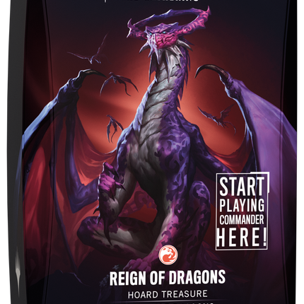 Foundations Commander Decks - Reign of Dragons – uno dei modelli dell'assortimento ENG