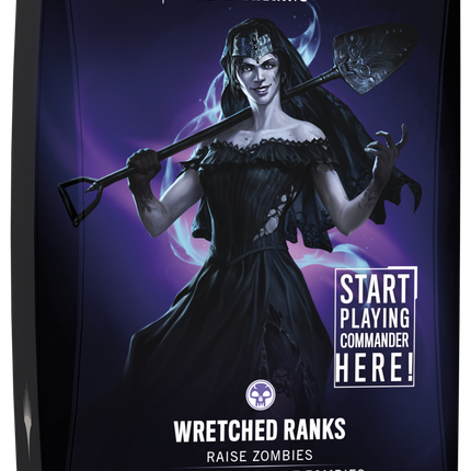 Foundations Commander Decks - Wretched Ranks – uno dei modelli dell'assortimento ENG