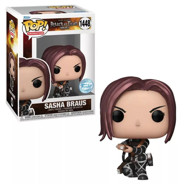 Funko Pop! Attack On Titan 1448 Sasha Braus (Special Edition) - L’emporio dell’avventuriero