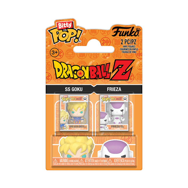 Funko Pop! Bitty Pop Goku Super Saiyan - Frieza - L’emporio dell’avventuriero