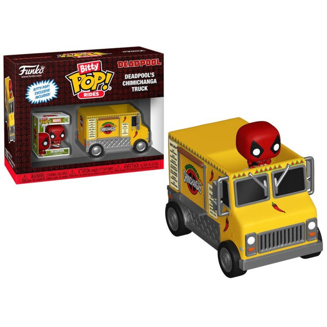 Funko Pop! Bitty Pop Rides - Deadpool's Chimichanga Truck - L’emporio dell’avventuriero