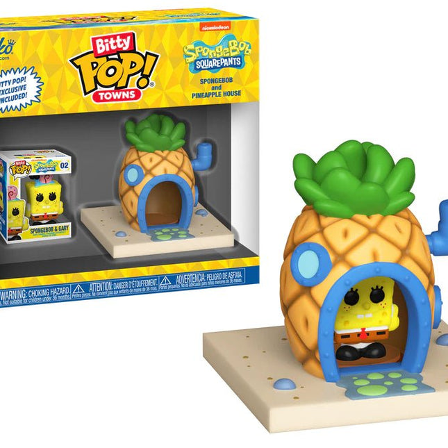 Funko Pop! Bitty Pop Town - Spongebob & Pineapple House - L’emporio dell’avventuriero
