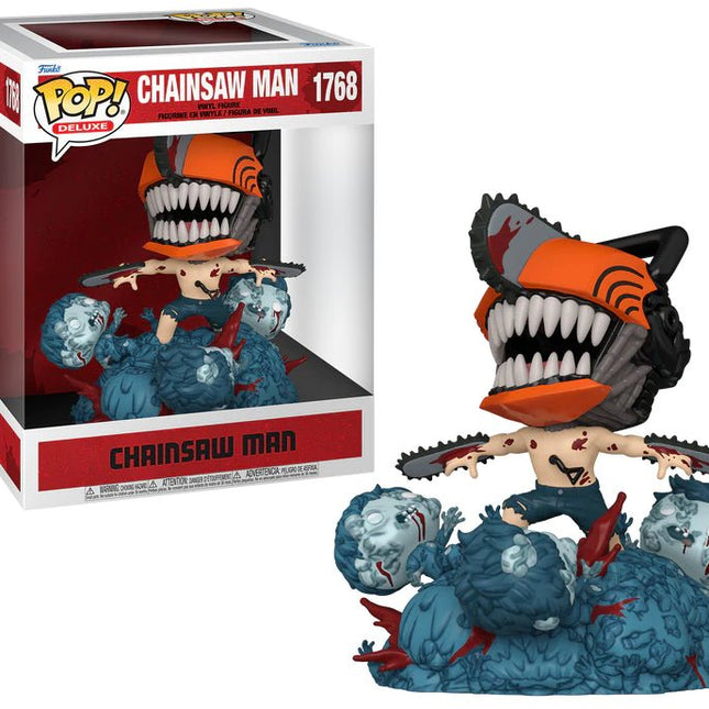 Funko Pop! Chainsaw Man 1768 Chainsaw Man Deluxe vs. Orda Zombie - L’emporio dell’avventuriero