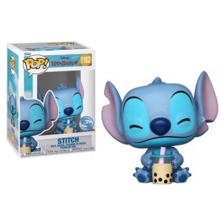 Funko Pop! Disney's Lilo & Stitch 1182 Stitch w/Boba (Special Edition) - L’emporio dell’avventuriero