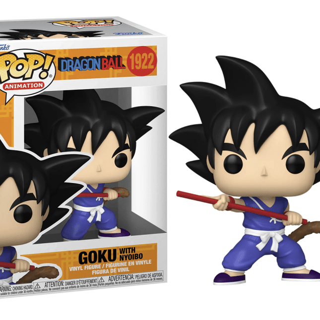 Funko Pop! Dragon Ball 1922 Goku w/ Nyoibo - L’emporio dell’avventuriero