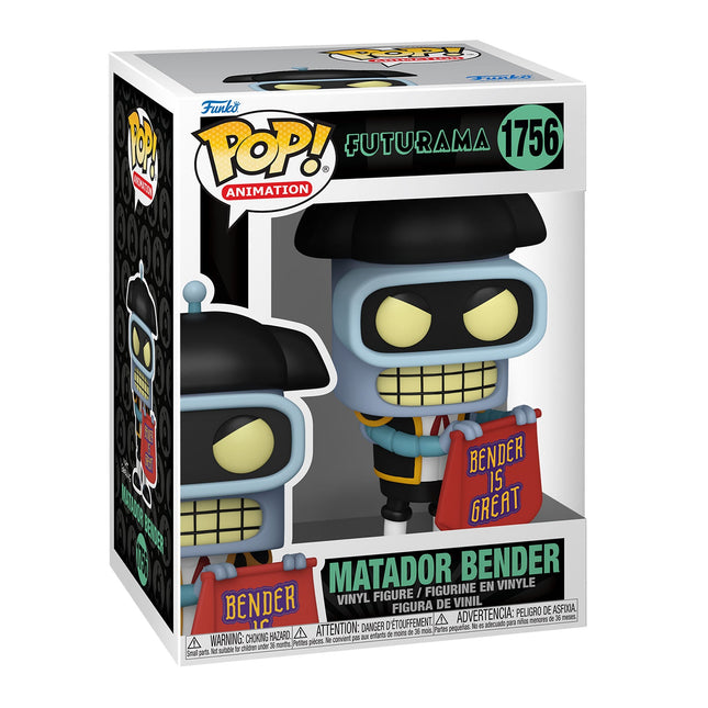 Funko Pop! Futurama 1756 Bender Matador - L’emporio dell’avventuriero
