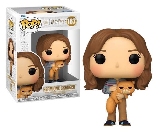 Funko Pop! Harry Potter 167 Hermione Granger w/Croockshanks - L’emporio dell’avventuriero