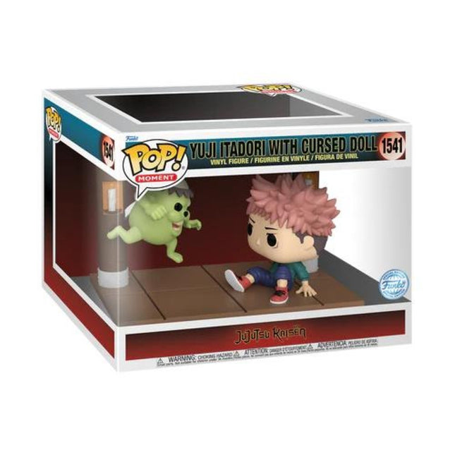 Funko Pop! Jujutsu Kaisen Moment 1541 Yuji Itadori W/Cursed Doll - L’emporio dell’avventuriero
